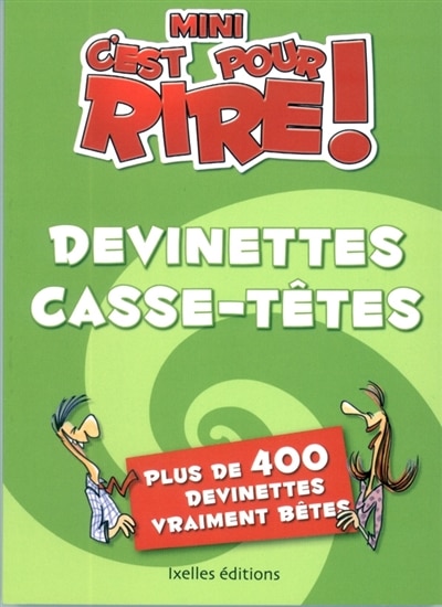 Front cover_Devinettes casse-tête