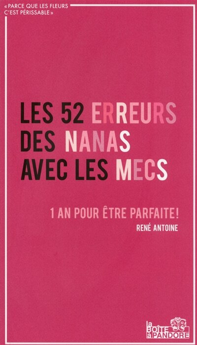 Front cover_Les 52 erreurs des nanas avec les mecs
