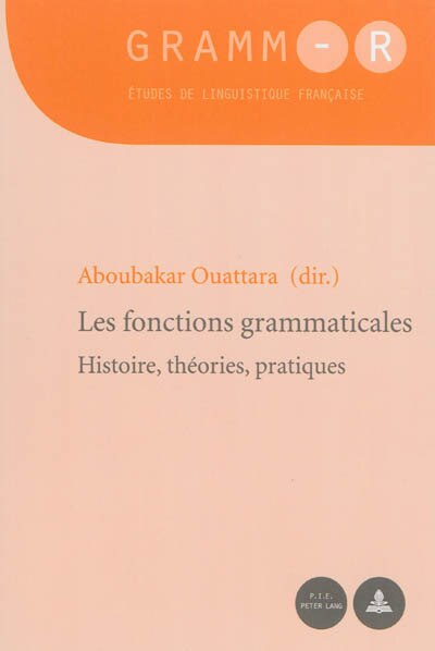 Couverture_Les fonctions grammaticales