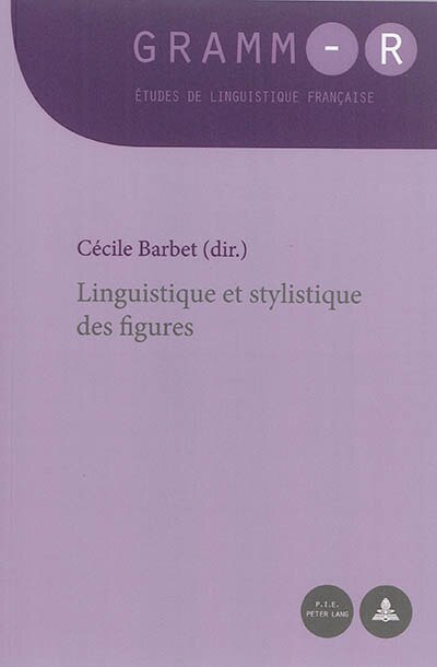 Front cover_Linguistique et stylistique des figures