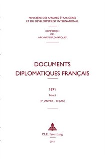Front cover_Documents diplomatiques français