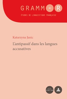Front cover_L'antipassif dans les langues accusatives