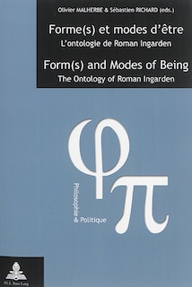 Front cover_Forme(s) et modes d'être / Form(s) and Modes of Being