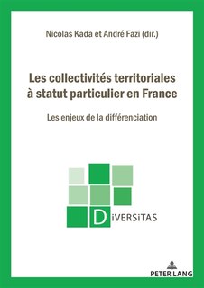 Couverture_Les collectivités territoriales à statut particulier en France