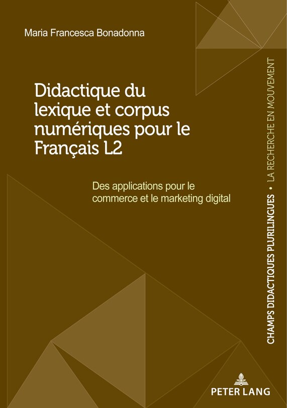 Couverture_Didactique du lexique et corpus numériques pour le Français L2