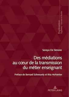 Couverture_Des médiations au cœur de la transmission du métier enseignant