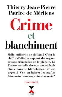 Front cover_Crime et blanchiment