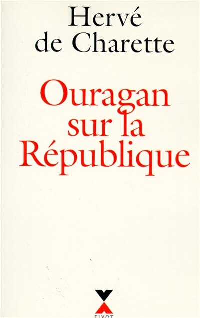 Front cover_Ouragan sur la République