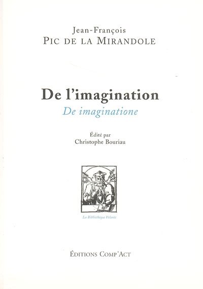 Front cover_De l'imagination = De imaginatione