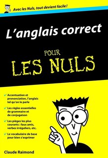 Couverture_L' anglais correct pour les nuls