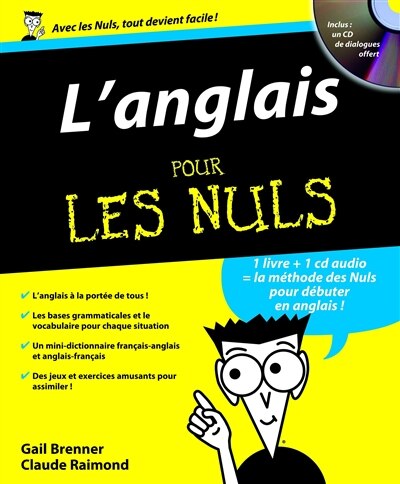 Front cover_ANGLAIS POUR LES NULS +CD AUDIO
