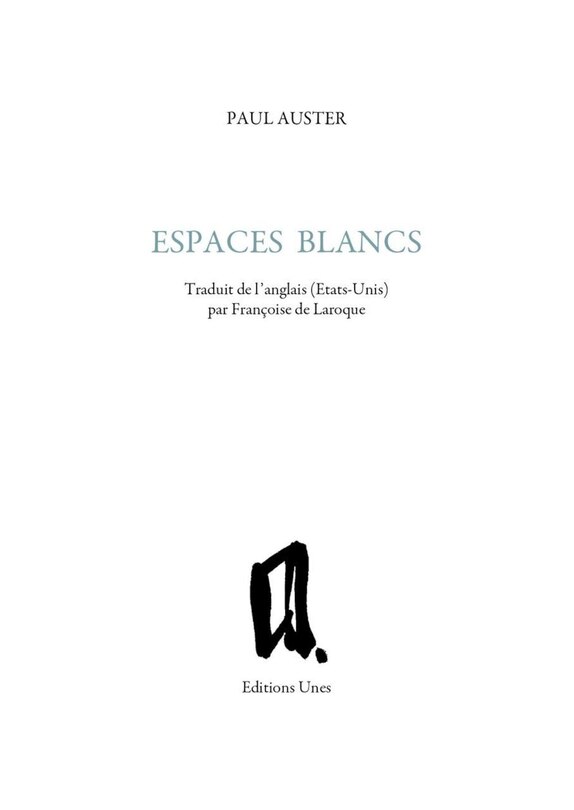 Espaces blancs: une danse pour être lue à haute voix