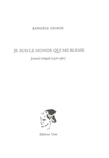 Front cover_Je suis le monde qui me blesse