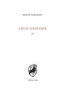 Front cover_L'état d'enfance, Vol. 4
