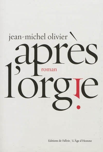 Après l'orgie