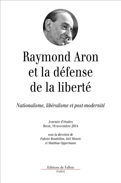 Front cover_Raymond Aron et la défense de la liberté