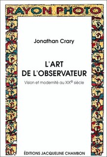 Front cover_L'art de l'observateur : vision et modernité au XIXe siècle