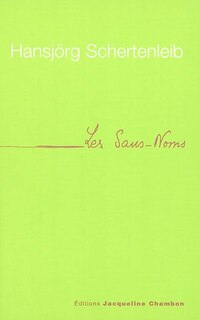 Front cover_Les sans-noms