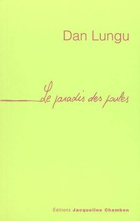 Couverture_Le paradis des poules : faux roman de rumeurs et de mystères