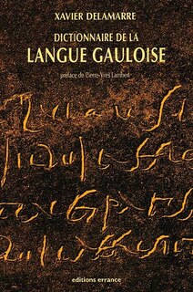 Front cover_Dictionnaire de la langue gauloise