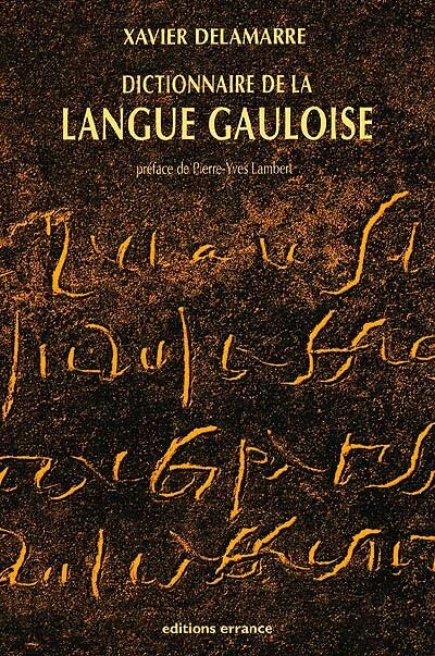 Front cover_Dictionnaire de la langue gauloise
