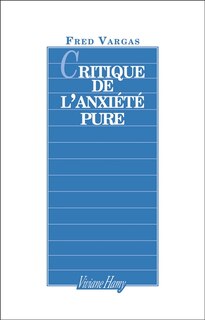 Front cover_Critique de l'anxiété pure