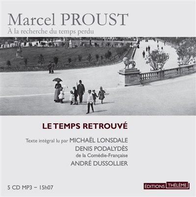 Front cover_Temps retrouvé (Le) [mp3]
