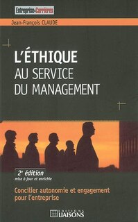 Front cover_L'éthique au service du management