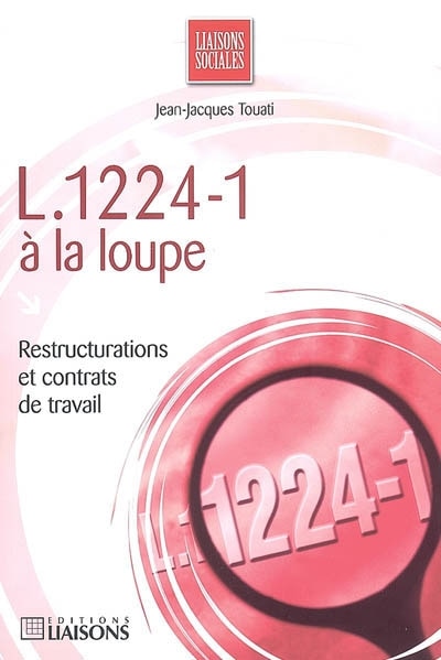 Couverture_L. 1224-1 &agrave; la loupe