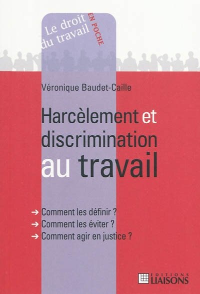 Front cover_Harcèlement et discrimination au travail
