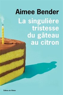Front cover_La singulière tristesse du gâteau au citron
