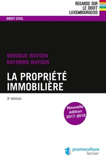 Front cover_La propriété immobilière