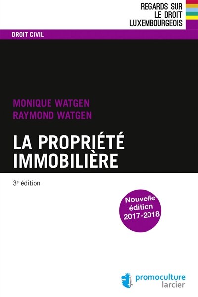 Front cover_La propriété immobilière