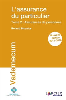 Front cover_L'assurance du particulier, Vol. 2. Assurances de personnes : 2017-2018