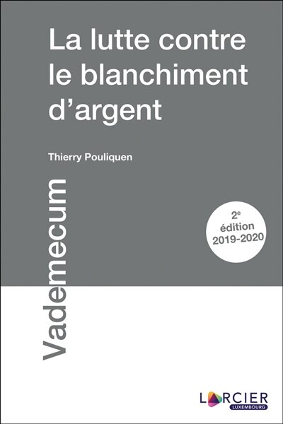 Front cover_La lutte contre le blanchiment d'argent