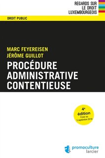 Front cover_Proc&eacute;dure administrative contentieuse