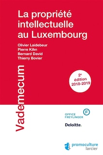 Couverture_La propriété intellectuelle à Luxembourg