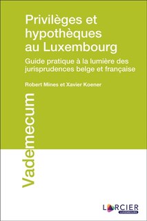 Front cover_Privilèges et hypothèques au Luxembourg