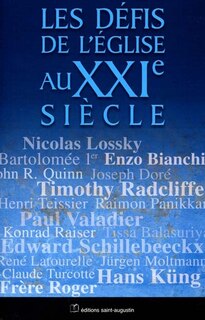 Front cover_Les défis de l'Église au 21e siècle