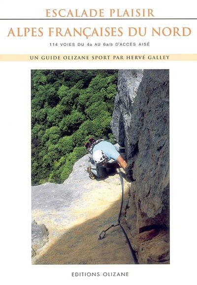 Front cover_Escalade plaisir, Alpes françaises du Nord