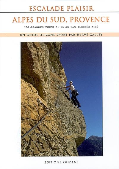 Front cover_Escalade plaisir, Alpes du Sud, Provence