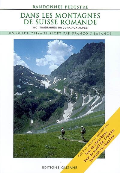 Front cover_Dans les montagnes de Suisse romande