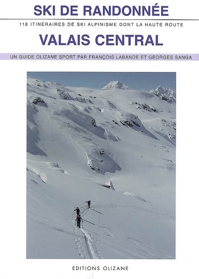 Front cover_Ski de randonnée Valais central