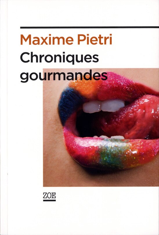 Front cover_Chroniques gourmandes