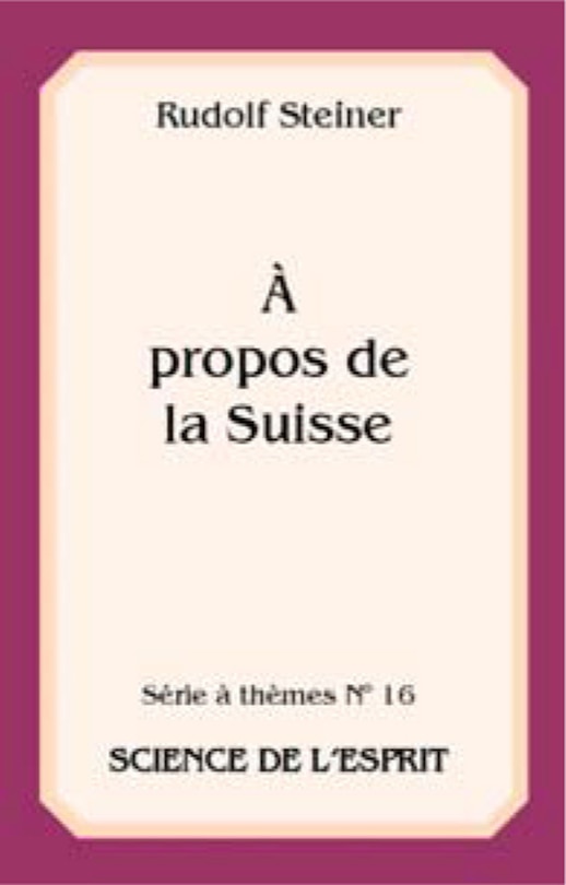 Front cover_A propos de la Suisse
