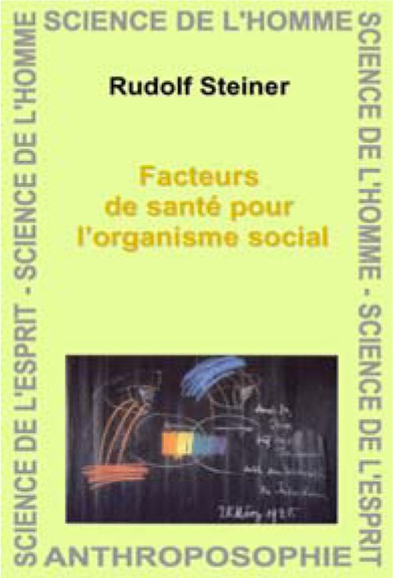 Front cover_Facteurs de santé pour l'organisme social
