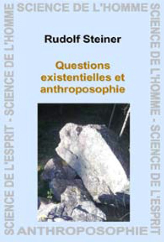 Front cover_Questions existentielles et anthroposophie