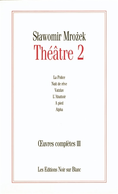 Front cover_Théâtre 2