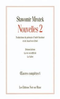 Couverture_Oeuvres complètes, Vol. 5. Nouvelles, Vol. 2