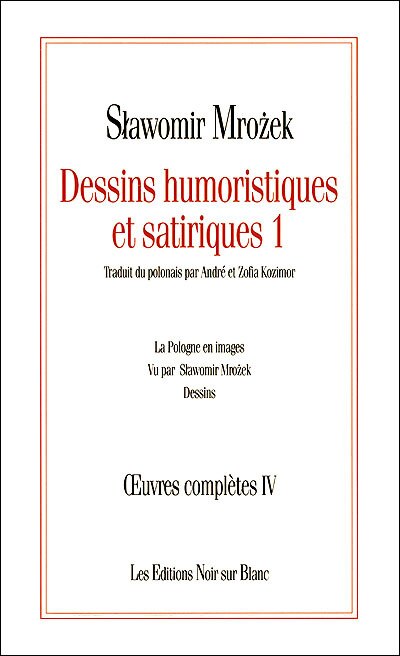 Couverture_Dessins humoristiques et satiriques. 1, La Pologne en images : dessins